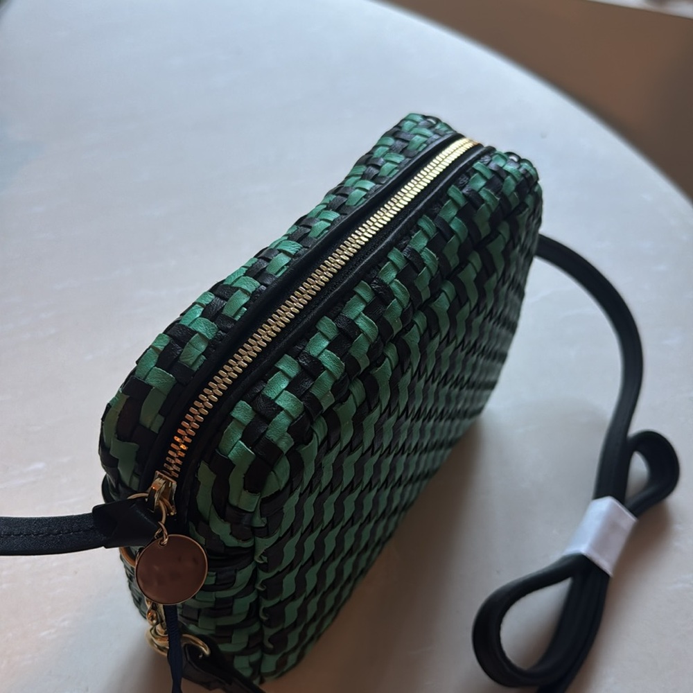 NWT Clare V Midi Sac, in RARE woven zigzag leather - Picture 5 of 5